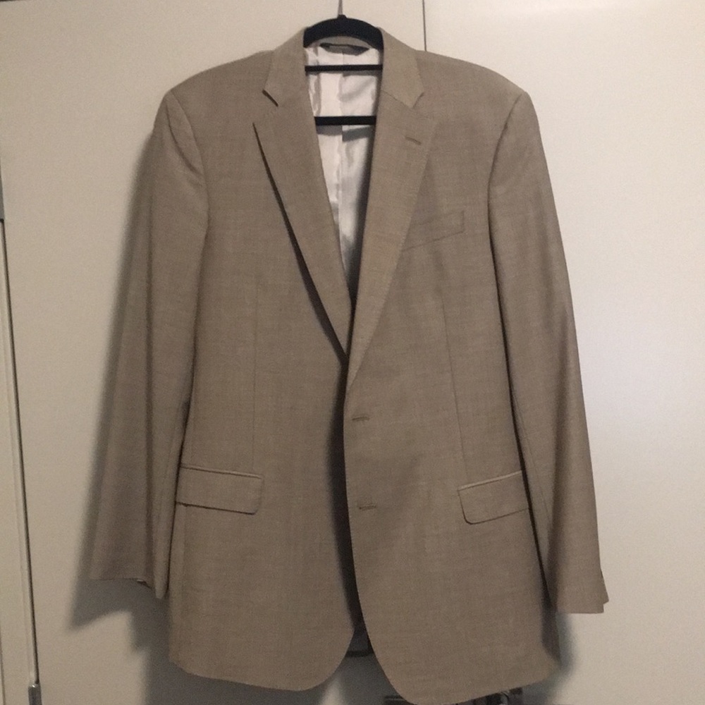 Brooks Brothers tan suit jacket/ blazer